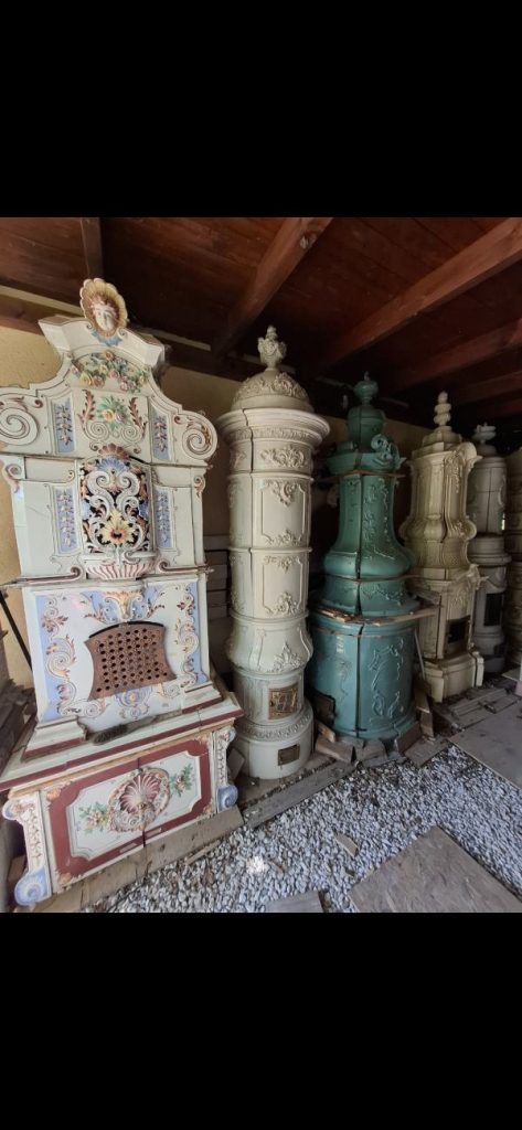 Kachelofen kaufen antik aus XIX. Jhd.