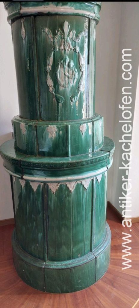 Poêle en faïence ancien, Poêle bois, Poêle château, Poêle empire, Poêle vendre, cheminée ancien, Blanc Poêle